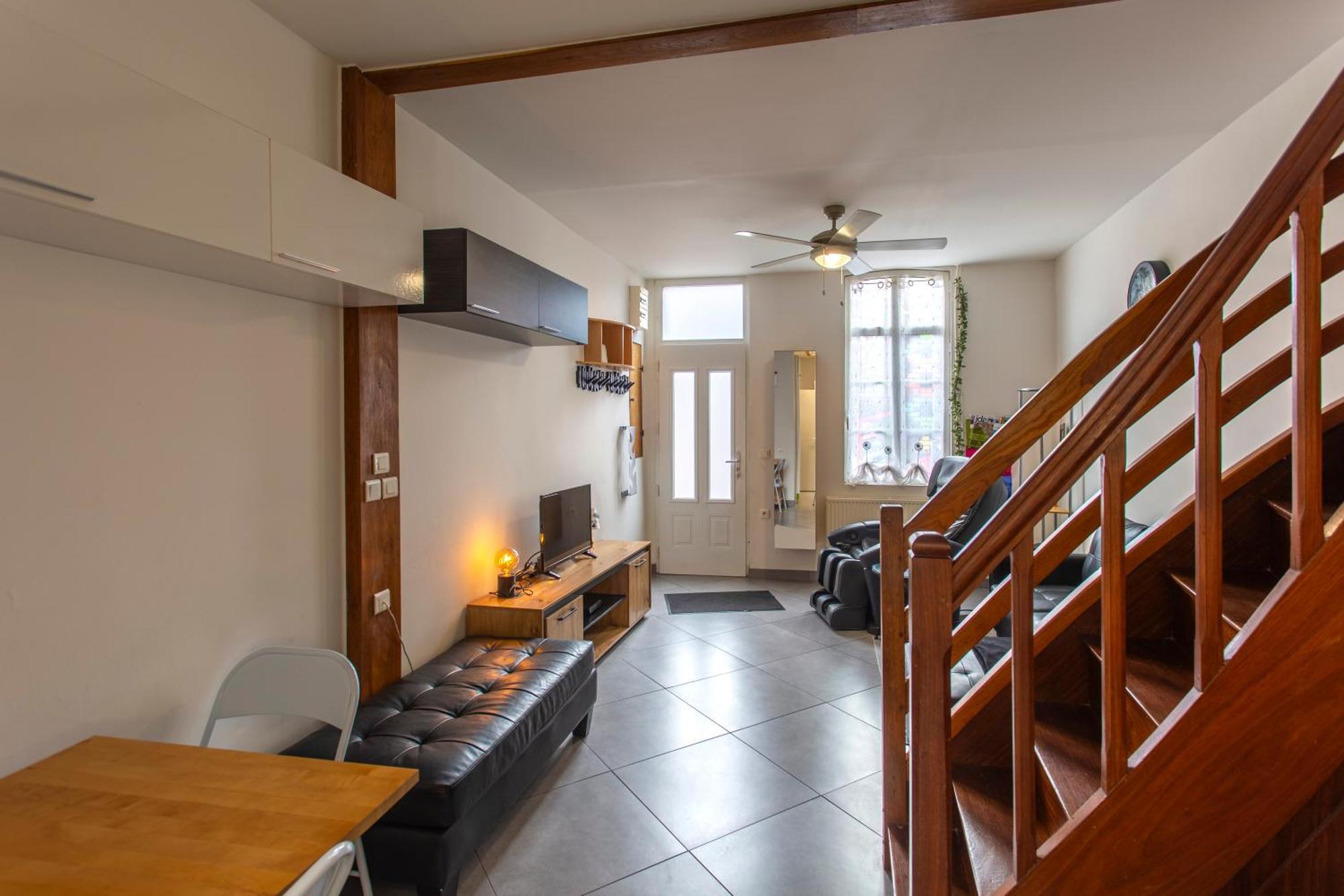 דירות אמיינס La P'Tite Recre, 3 Couchages, Sauna, Balneo מראה חיצוני תמונה